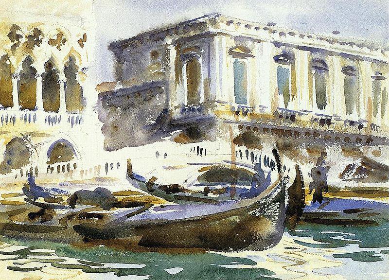 John Singer Sargent Venice The Prison